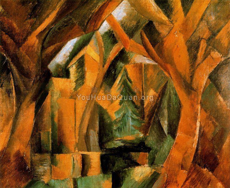 El parque de CarriEres Saint-Denis - 乔治·勃拉克